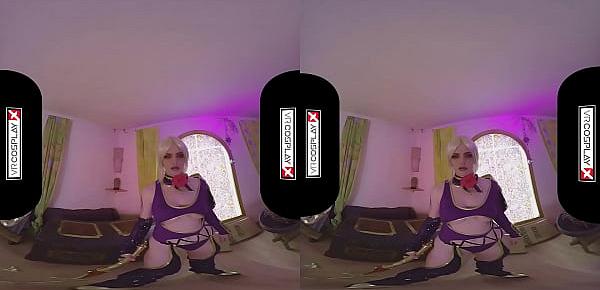  Soul Calibur Cosplay VR Gamer Girl Fucked RAW to Victory